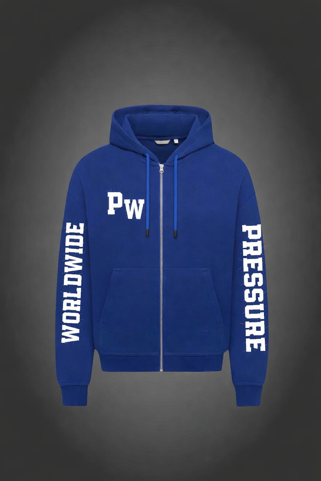 Kids Pressure Blue Zip-up