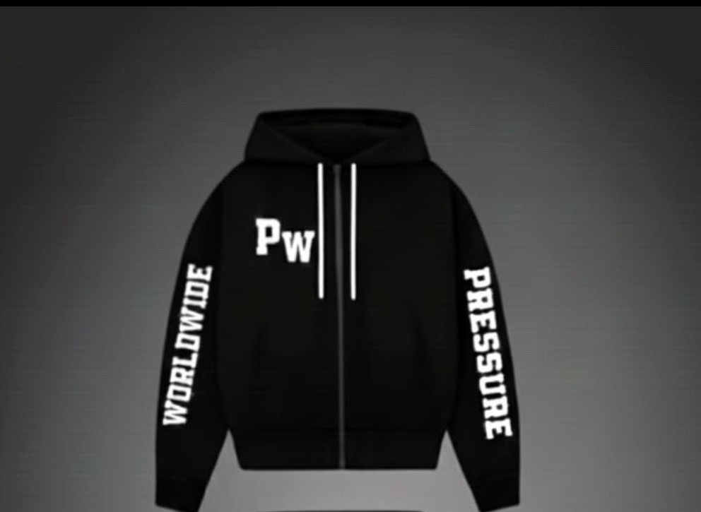 Kids UP Black Zip-up